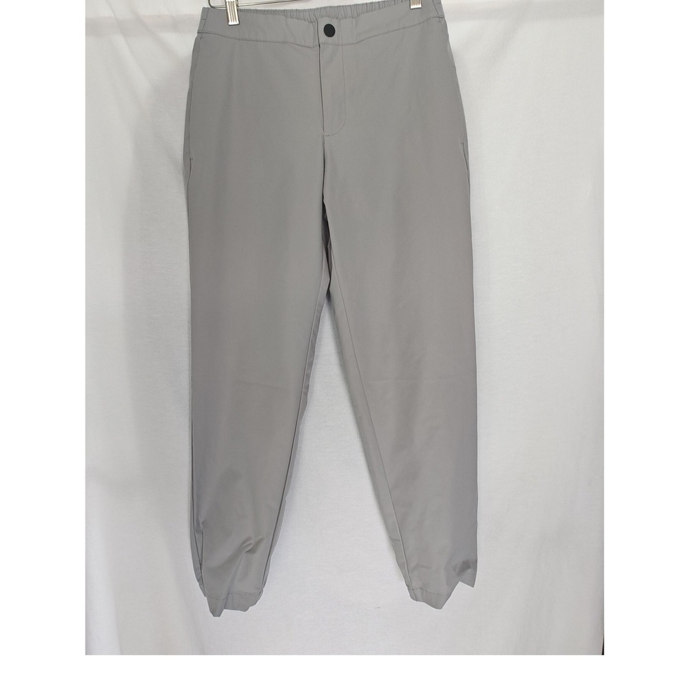 Banana Republic Motion Tech Hybrid Pant Slim Water Repellant Gray 1699096 30